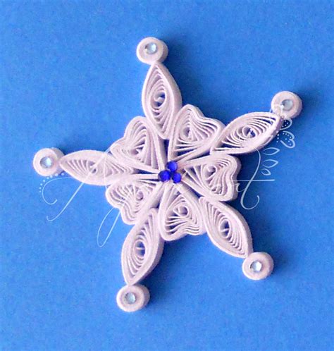 Ayani Art Quilled Snowflakes