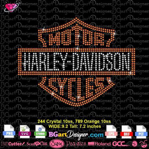 Harley Davidson Logo Template