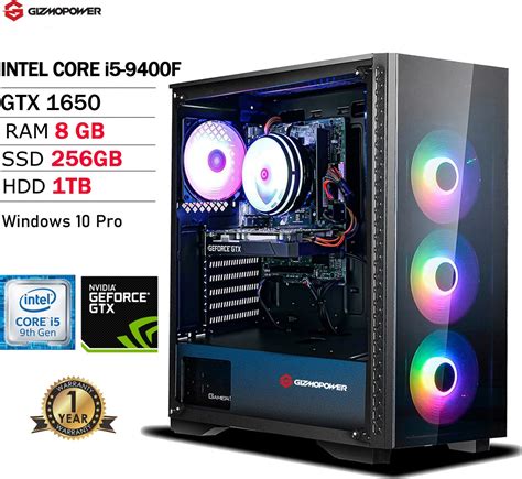 Gizmo Power High Performance Gaming Pc Computer Desktop Intel Core