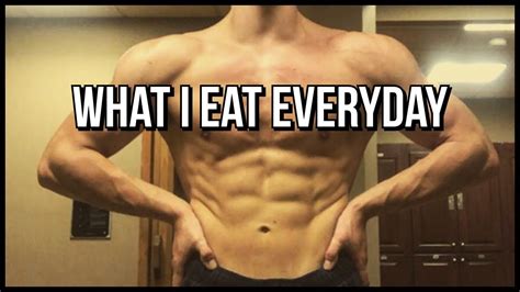 My Diet How I Gain Muscle But Stay Lean Youtube