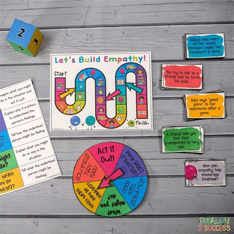 Empathy Game For Social Skills Digital And Print Teaching Empathy