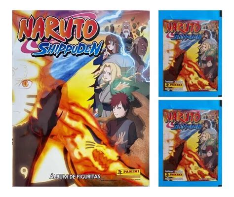 Figuritas Naruto Shippuden Panini 2022 Album 40 Sobres Fs