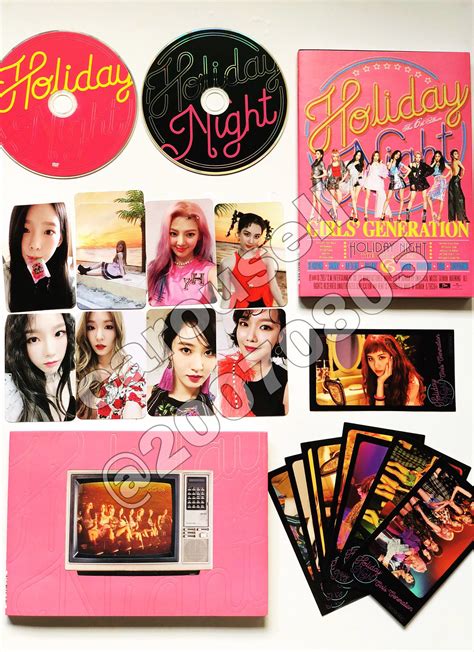 [clearance] Snsd Girls’ Generation Holiday Night Taiwan Album Cd Dvd Hobbies And Toys