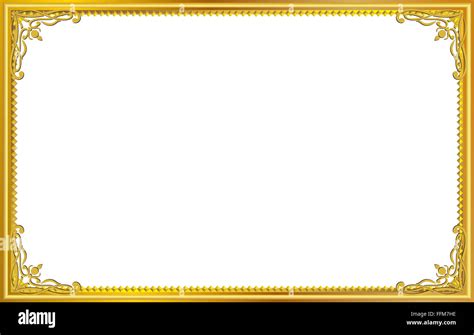 Gold Frame Border Stock Photos And Gold Frame Border Stock Images Alamy