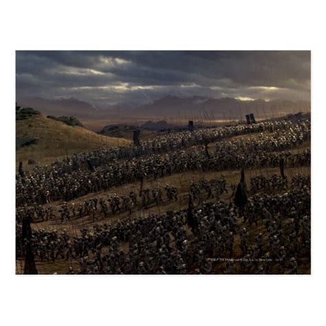 The Battle Of The Pelennor Fields Postcard