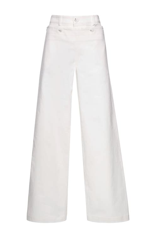 White Sailor Pants Pi Pants