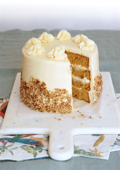Pumpkin Hummingbird Cake From Sugary And Buttery Pottery Barn