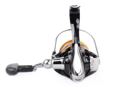 Reel Frontal Daiwa Mission Cs S Derecho Izquierdo Color Negro Y