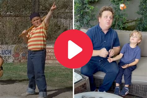 Ham Porter From The Sandlot Re Enacts His Iconic S Mores Scene With His Son Fanbuzz