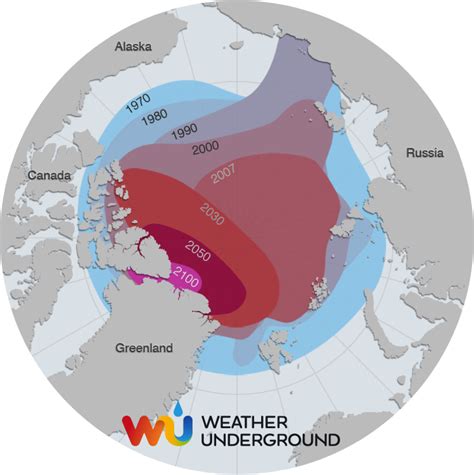 Climate Change And The Receding Of Arctic Sea Ice Isaacs Science Blog