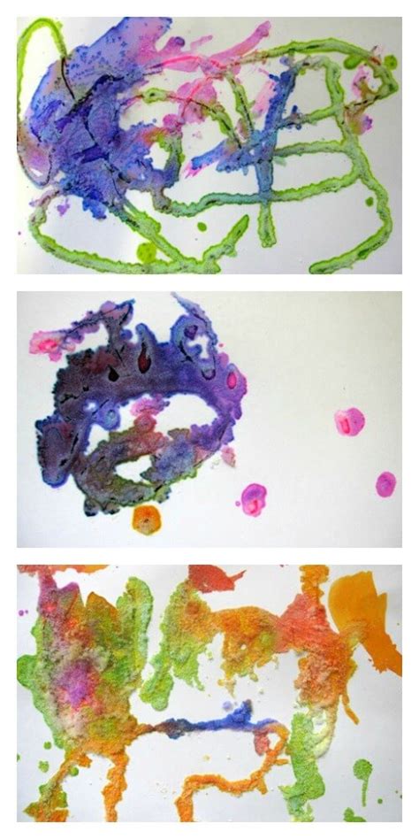 Glue Salt Watercolors A Fun Art Activity For Kids Of All Ages