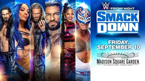 Wwe Smackdown On September 10 At Msg Changed To A Supershow Wwe News