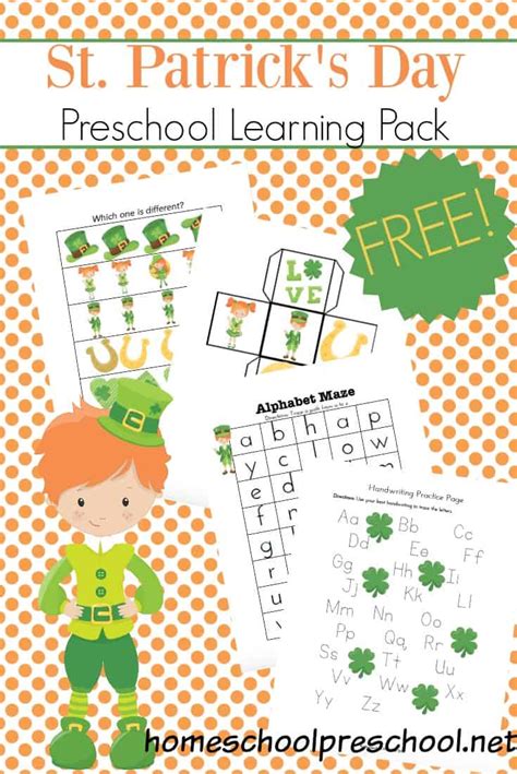 St Patrick Day Printable Activities