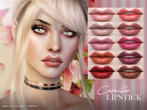 Pralinesims Creamy Lips In 30 Colors All Emily Cc Finds