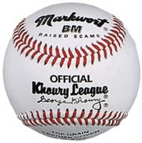 Markwort 9 Bantam And Midget Khoury League Baseballs 1 Dozen Oaks