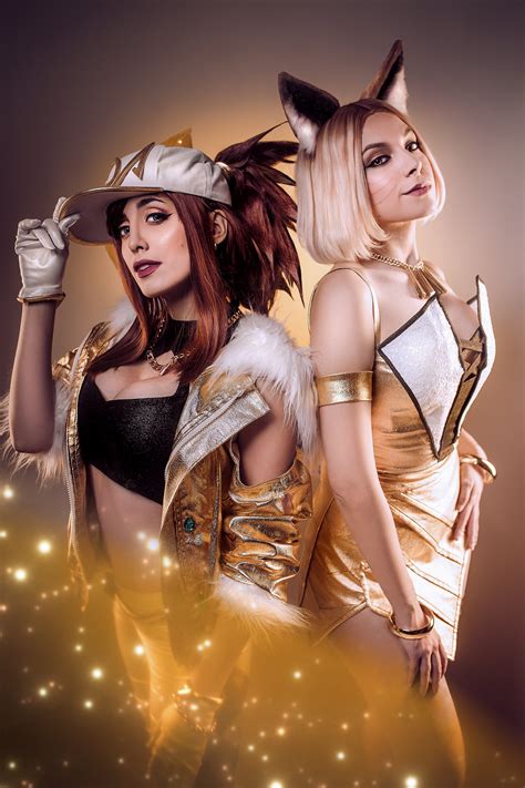tw pornstars 2 pic peyton cosplay 🌸 twitter can you feel the rush now ahri is me akali is