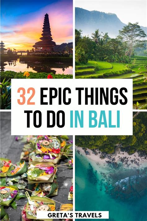 ULTIMATE Bali Bucket List MUST SEE Places In Bali Indonesia Travel Bali Bucket List