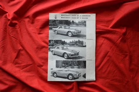 Brochure Maserati Maserati Gt Spyder Vignale Touring Superleggera Brochure Prospekt