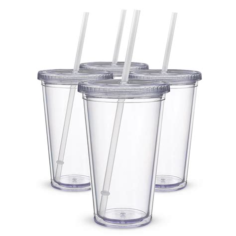 Maars Classic Insulated Tumblers 16 Oz Double Wall Acrylic 24 Pack