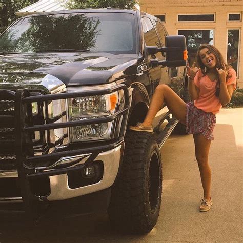 Pin By Eddie On F250 Superduty 4x4 Trucks And Girls Ford Trucks Ford Girl