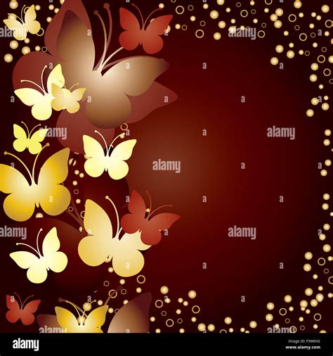 Gold Butterflies Hi Res Stock Photography And Images Alamy