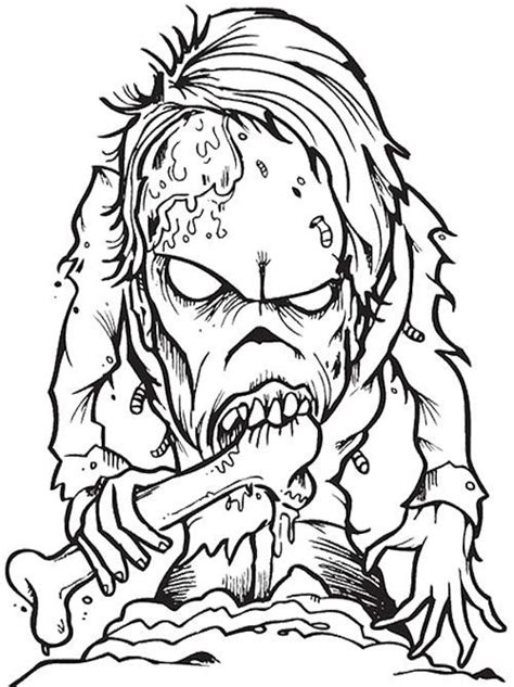 Creepy Halloween Coloring Pages Coloring Pages