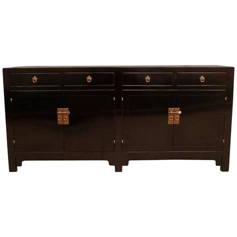 Fine Black Lacquer Sideboard | Lacquered sideboard, Modern sideboard, Sideboard