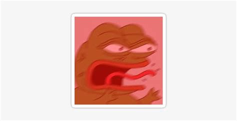 Angry Pepe Pepe The Frog Triggered Transparent Png 375x360 Free