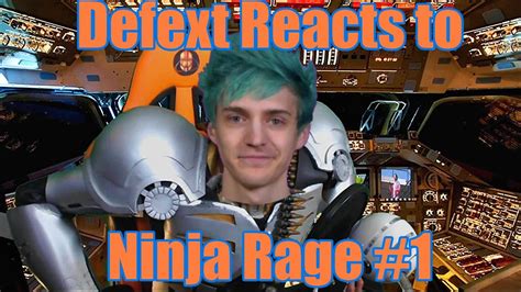 Defext Reacts To Ninja Rage 1 Hilarious Youtube