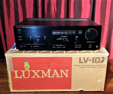 Vintage Luxman LV Stereo Integrated Amplifier Reverb Integrated Amplifier