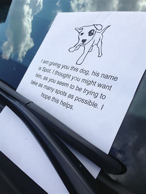 People Who Got Furious Over Bad Parking Jobs And Left Angry Notes Fun
