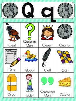 English thesaurus word lists american thesaurus. Letter Q Vocabulary Cards by The Tutu Teacher | Teachers ...