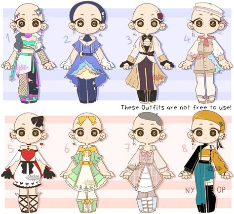 June Outfit Adopts 8 Open By Nuggiez On Deviantart Adoption