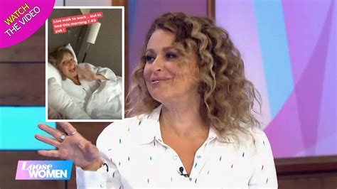 Nadia Sawalha Horrified After Kaye Adams Slipped Into Bed With Her