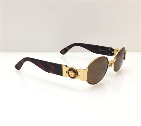Gianni Versace Vintage Sunglasses Mod S71 Col 31l Rare Gold Tortoise Ifc Ebay Версаче