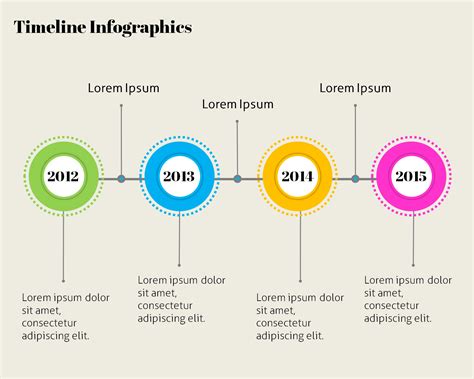 Timeline Infographics Infographics Timeline Infograph