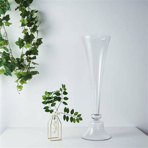 Tableclothsfactory Grand Centerpieces Set Of 2 32 Tall Clear