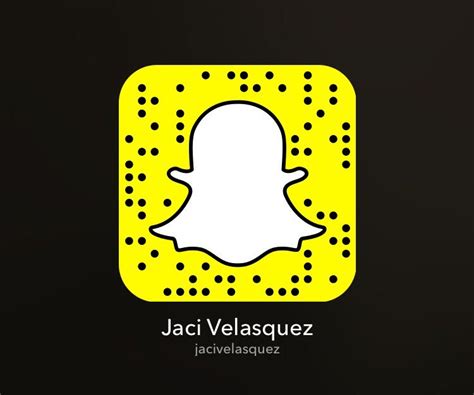 Jaci Velasquez On Twitter Guess Whos On Snapchat 👻 Cant Wait To