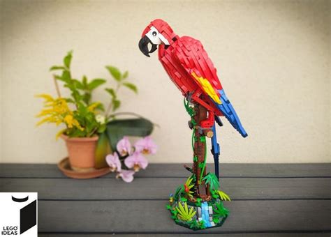 Jack The Mechanical Parrot Lego Tiki Room Projects