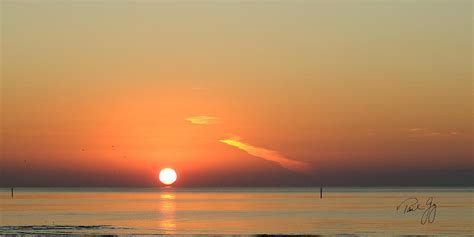 Sunrise Gulfport Mississippi Photograph By Paul Gaj Fine Art America