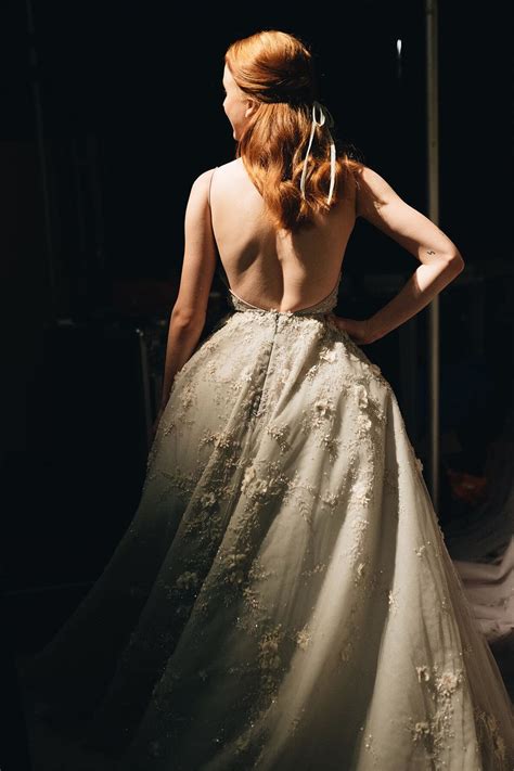 When you start looking for a wedding dress there is always that one designer that catches your eye. Backstage at Paolo Sebastian | Ethereal dress, Paolo ...