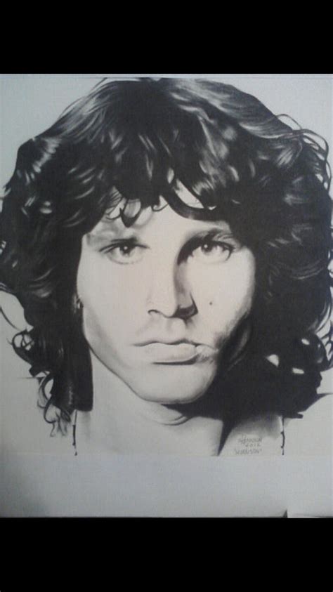 Jim Morrison Drawing By Dean Nosinner Fine Art America