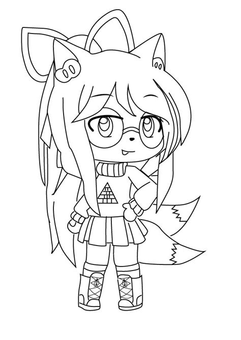 Beautiful Anime Girl Coloring Pages Fox Coloring Pages