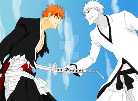 Ichigo Vs Hollow Ichigo By Tasumichan On Deviantart