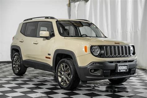 2016 Jeep Renegade Latitude 75th Anniversary 4wd For Sale In District