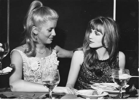 1960s Catherine Deneuve And Francoise Dorleac 女優 いい女 カトリーヌドヌーブ