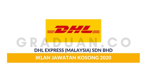 Pos malaysia tracking tracking service online.enter document number to get status.pos laju tracking delivery information. Permohonan Jawatan Kosong DHL Express (Malaysia) Sdn Bhd ...