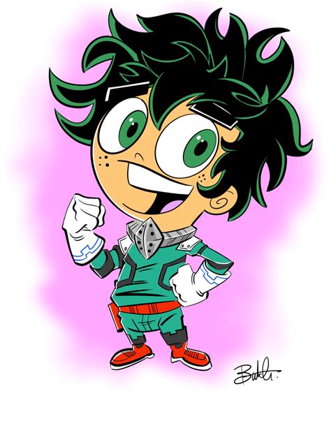Anime Characters In The Butch Hartman Style Domestika