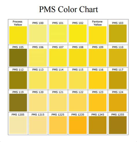 Pantone Cmyk Color Chart Pdf