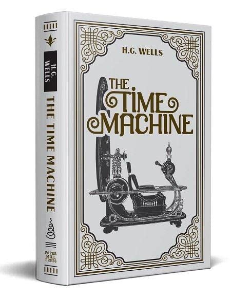 The Time Machine Paper Mill Press Classics Imitation Leather Book